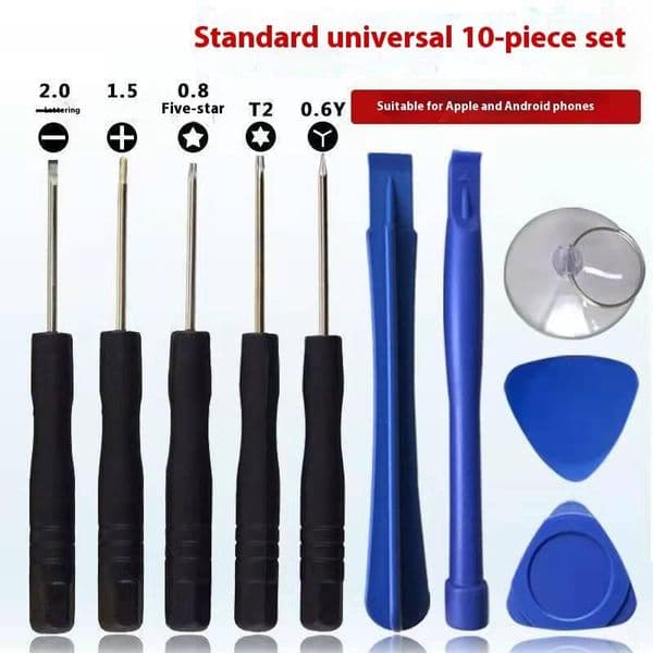 11 in 1, 8 in 1 Repair Pry Kit Opening Tools With 5 Point Star Pentalobe Torx Screwdriver For samsung iphone mobilephone Cell phone repairing tools