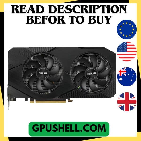 used GeForce RTX 2060 SUPER Overclocked 8G EVO GDDR6 Dual-Fan Edition VR Ready HDMI DisplayPort DVI Graphics Card