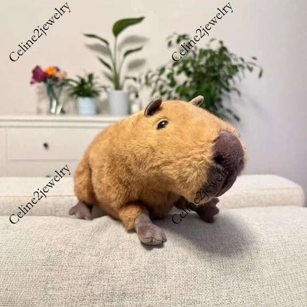 Dolls jellys cat Clyde 2 Capybara Plush Children's plush toys Kapibala Soft Toy Dolphin body pillow Cute Soothing Doll Gifts 2424