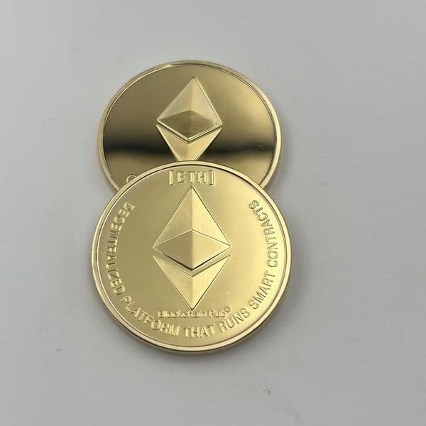10 pcs internet themed goldplated 1oz coins collection for home decor eth usa coin