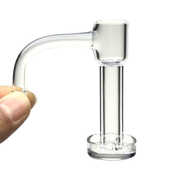 Goodsstore 20mm Quartz Pillar Insert Banger Terp Slurper Smoking Nail Beveled 30mm Thick Bottom 80mm Bucket Domeless Nails