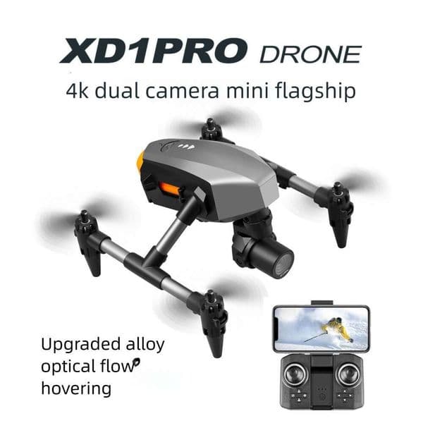 Mini Xd1 Aerial Photography Quadcopterr Remote Control Toy Aircraft Optical Flow Altitude Hold Alloy Drone