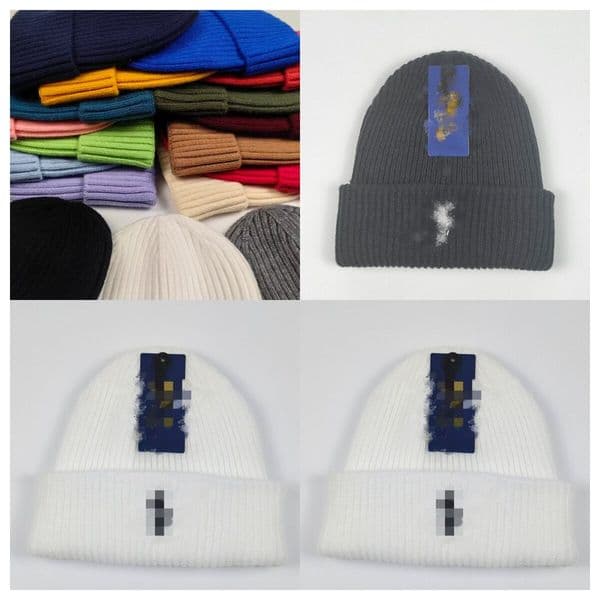 RL cotton Beanies Bonnet Hat Cotton Cap Designer Girl Woman Man Boy Skull Caps Knitted Hat 2027