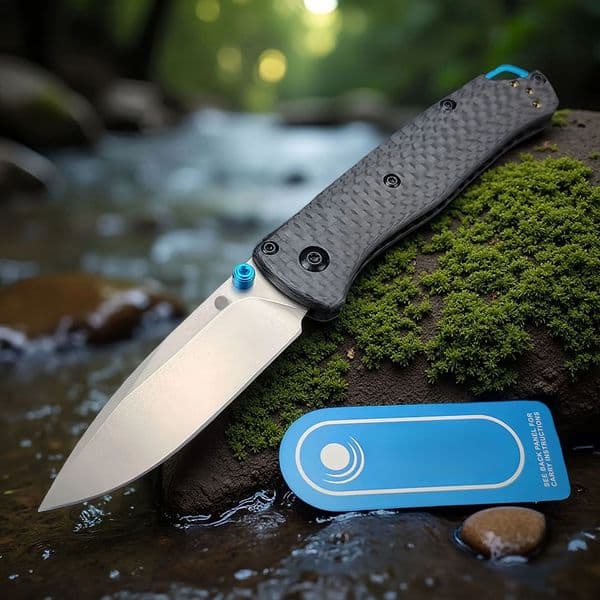 533/535 Carbon Fiber Handle Outdoor Camping Folding S90V High Hardness Sharp EDC Pocket Knife