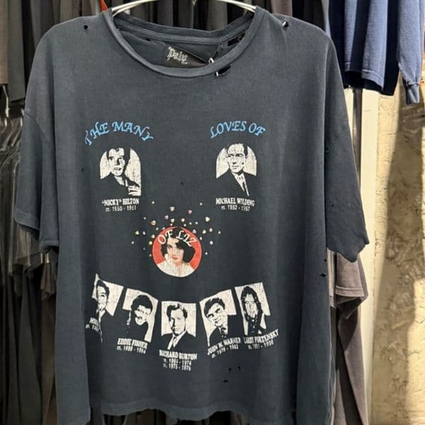 Vintage Print Shirt Men Women Casual Cotton T shirts