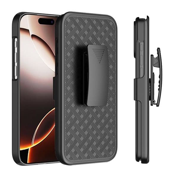 The woven patterned strap back clip is a phone case suitable for outdoor use, with a hard shell providing good protection performance