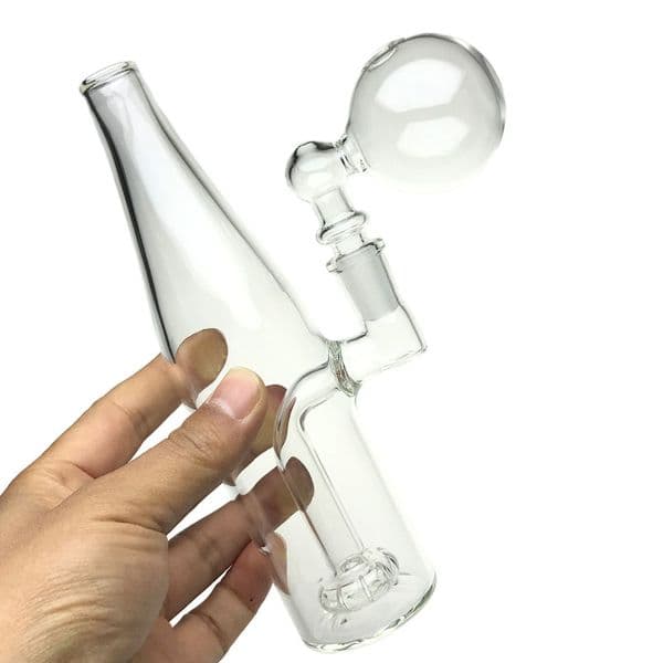 Goodsstore 7.5 Inch Glass Oil Burner Bong 50mm Big Ball Bubbles 14mm Thick Glass Smoking Water Pipes