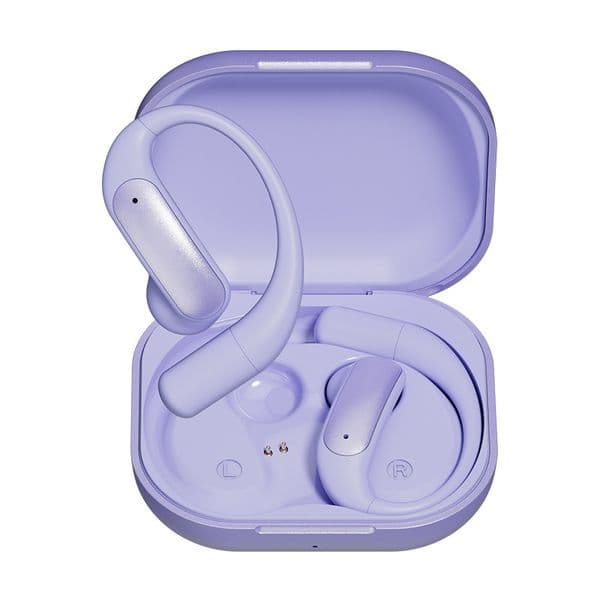 Open Ear Headphones, Bluetooth 5.4 Earbuds, 50H, Air Conduction Ear Buds, HD Stereo Bass Over Ear Earphones with Earhooks, Ultra-Comfort Secure Fit