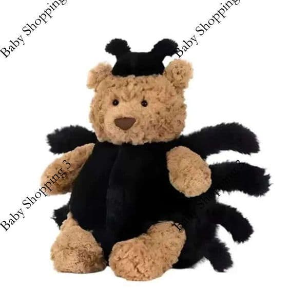 Jellys Bassero Bear Series Pumpkin Bathrobe Love Bat Eggplant Sun Doll Ornaments Cat And Dog Interactive Toy Pet Holiday Gift C251107