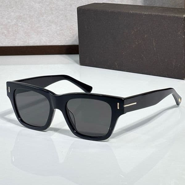 FT1280 Mens caine sunglasses new womens designer sunglasses shiny acetate style with beach daily party fashion eyeglasses high quality with box