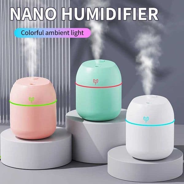 220ML big fog amount usb air humidifier Small desktop humidifier he intelligent car aratreatment hine H251213