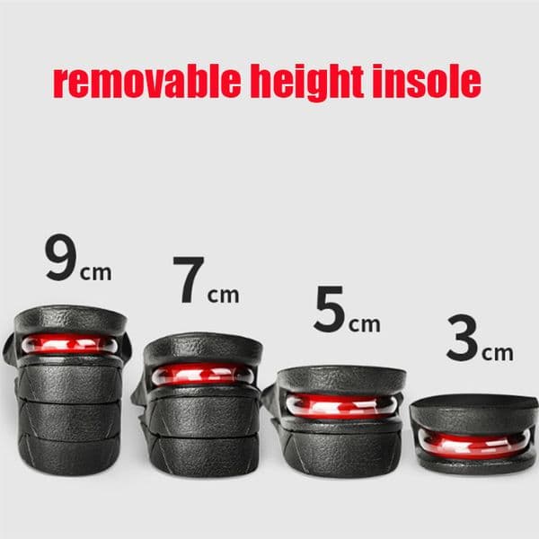 Booster Pads for Height Increase Eco-friendly Multi-layer Height Increase Insoles for Women Men Air Cushion Booster for Enhanced