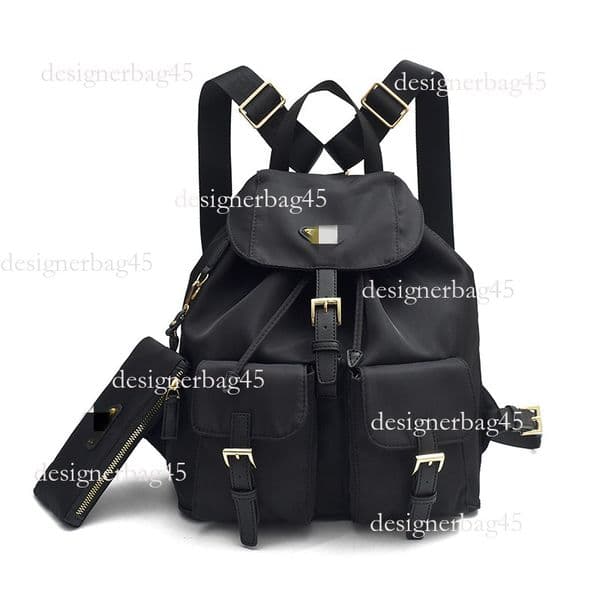Luxury handbag P designer bag Brand Replica Backpack For College Students Versatile School Bag Version Preppy Style Cross Border Dropshipping