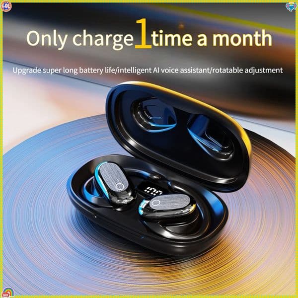 New ows ear-mounted wireless bluetooth headset long battery life open sports ear-mounted high sound quality