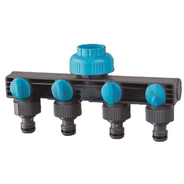 Manufacturer Sales Four-Way Faucet Connector/Diversion/With Switch Four-Way/Water Control Valve Multi-Purpose Split Connector