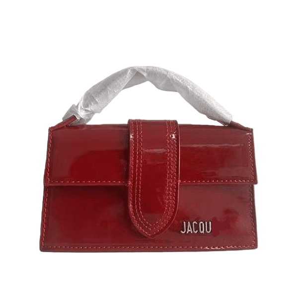 2026 New Patent Leather French Niche Designer Casual Versatile Handbag Luxurious Women's Small Square Shoulder Crossbody Bag 10A