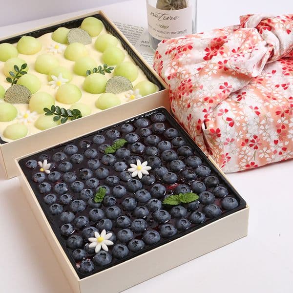 Fashion Wooden Food Box Luxury Custom Baking Cake Sushi Bento Takeaway Tray plastic lid