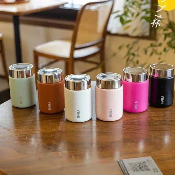 2026--230ml Mini Stainless Steel 316 Thermos Mug Fashion Portable Pocket Vacuum Flask Coffee Tea Thermal Water Bottle Tumbler