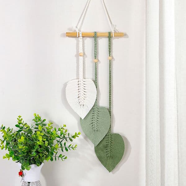 Boho Wall Art Interior House Accessory Macrame Wall Hanging Decorations for Parties Diy Macrame Plant Holder