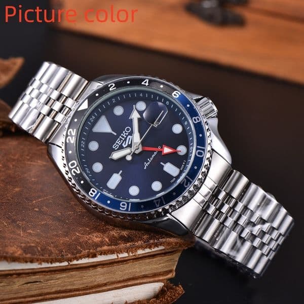 Sei Wrist Watches for Men 2026 Mens Watches Four needles Automatic mechanical Wastch High quality Top Luxury Brand Steel Belt Elegance Fashion GMT designer clock