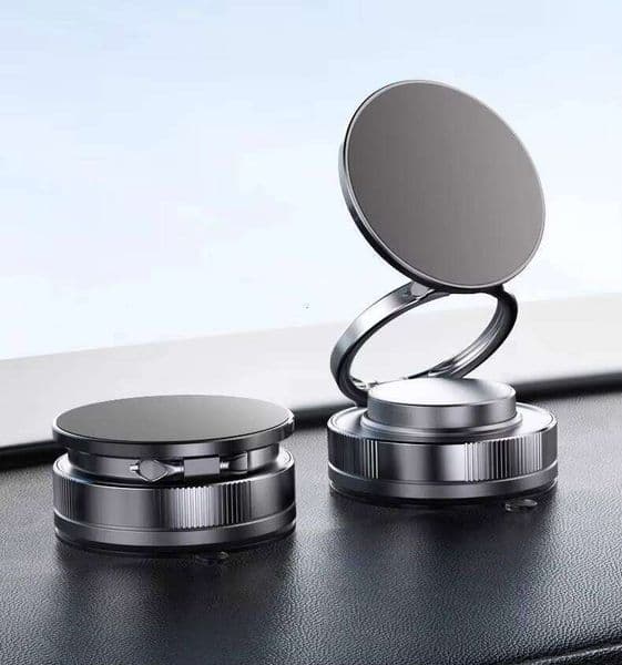 360 Rotating Vacuum Magnetic Car Magnet Ring Phone Holder Magsafe Mount