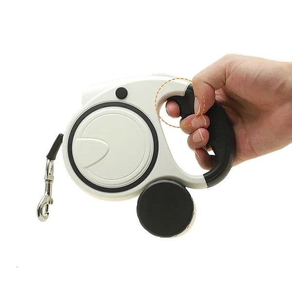 5m LED Dog Leash Automatic Telescopic Dual-color Dog Leash Dog Walking Pet Supplies Beautiful Fashionable and Multi-color 251216
