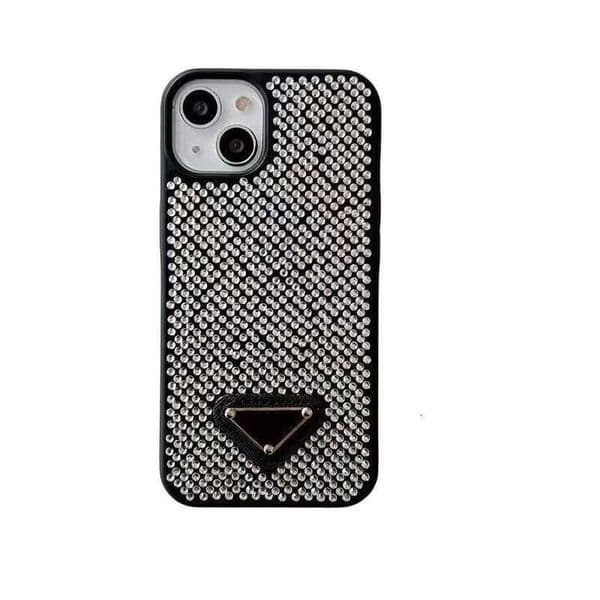RIM Fashion Designer Bling Airpodspros Max Crystal Diamonds Phone Cases Iphone 17 Pro Max Sparkling Rhinestone Diamond Crystal Women Mobile Cover