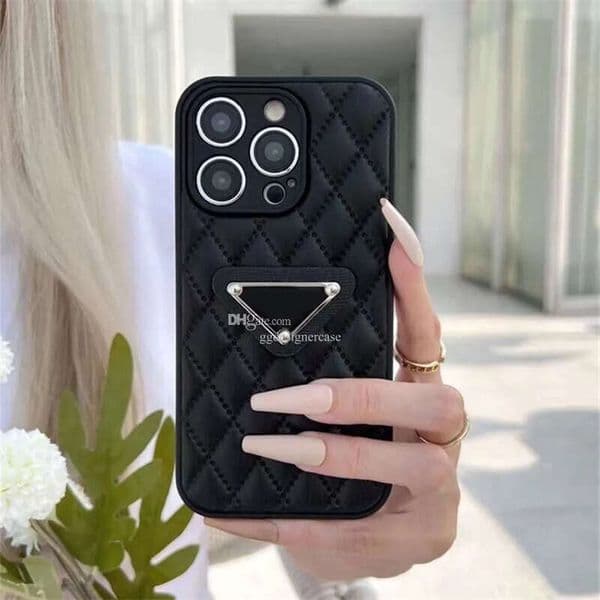 Prx Designer Iphone Case Card Luxury Case Iphone 16 Pro Max Mens Womens Premium Suture Phone Accessories Max Luxury Case Case Iphone17 Pro Max