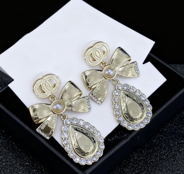 Designer Earrings Copper Letter Earring Fashion Luxury Women Wedding Gifts Classic Brass J
