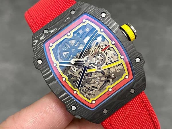 2026 men watch AAAAA Tourbillon NTPT 7.8mm 35g Luxury designer watch AAAAA Watch Men's Watches Watch Super clone r M67-02 Carbon fiber lightweight hollow watch S+ DKTZ