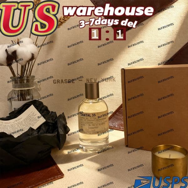 santal 33 Parfum Neutral 10 Flavors Perfume 100ml Santal 33 Bergamote 22 Rose 31 The Noir 29 designer Brand Eau De Parfum fragrance long lasting fast delivery