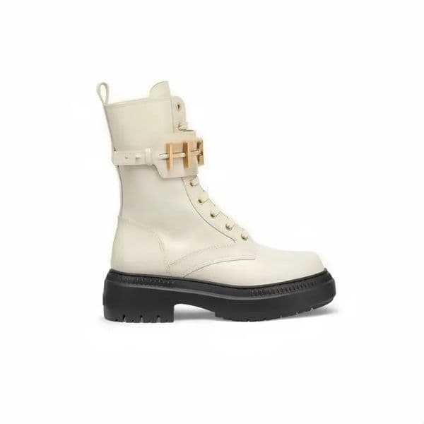 Designer Luxury Fashion Ladies Platform Boots Women Elastic Knitting Chunky Ankle Boots Woman Real Leather Shoes motorcycle outdoor boot eur41