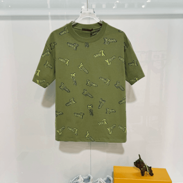 2026SS Designer Letter Print Men's T Shirt Street Hip Hop High Street Short Sleeve Women's T Shirt Fashion Couple Sweatshirt 2L9S2