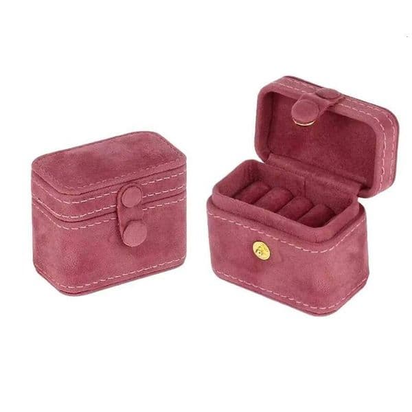Wholesale Luxury Black PU Rectangular Jewelry Display Custom Storage Box Suitable for Necklaces and Earrings High-Quality Container