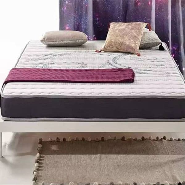 Custom-made premium modern gel sleep bed mattress, featuring rolled-up and pocket springs, perfect for bedroom storage villas.