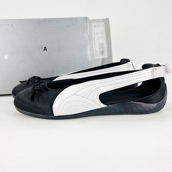 2026SS lady Ballet Satin in Light black Classic thin sole style Retro sports casual designer running shoes lightweight breathable Polyester Ballerina