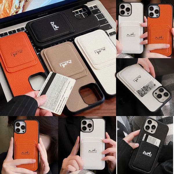 Designe Leathe Cell Phone Case fo IPhone 17 16 15 14 13 12 11 pro max plus Fitted Cases Fashion Phones Cove with Cad 555