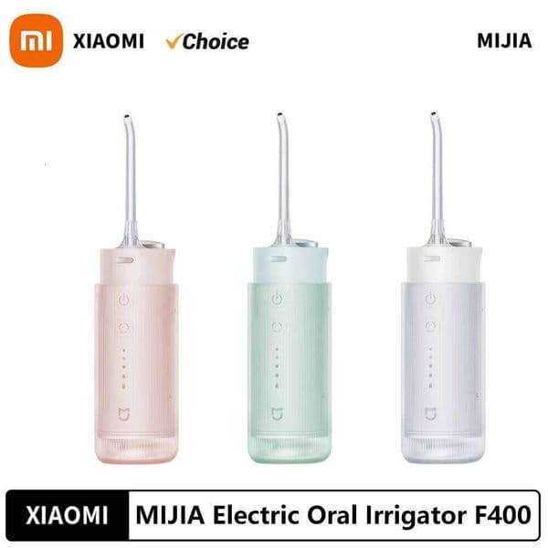 XIAOMI MIJIA Portable Oral F400 4 Mode 200Ml Tank 1700 Time/M Water Spray Retractable Irrigator Flosser Pick Jet