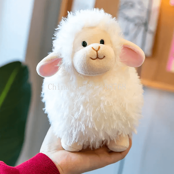 Cute Soft Obediently Lamb Plush Toys Soft Alpaca Plush Dolls Stuffed Sheep Plushie Baby Toys Gifts for Kids Home Decoration