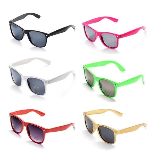 Lovatfirs Pack Sunglasses for Party Women Men Kids 6 Multicolor UV Protection Black White Hotpink Green Red ddmyshoesvipW260210