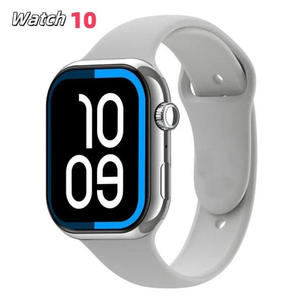 The latest unisex IWO Series 10 sports smartwatch in 2025-45mm fitness tracker with Bluetooth and wireless charging functions