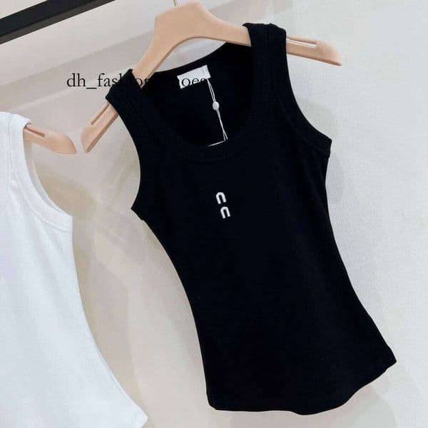 miuly Womens Blouses Shirts Designer t Shirt Women Cropped Top t Tank Anagram Regular Cotton Jersey Camis Female Tees Embroidery Knitwear for Sport Yoga Top dc0