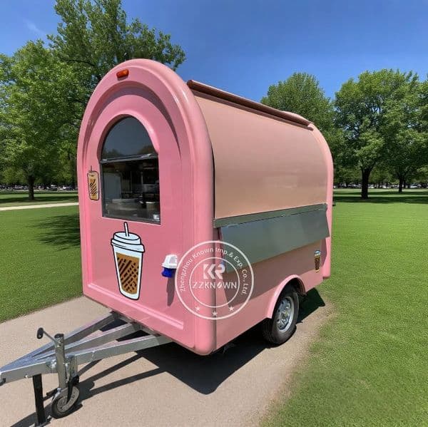 Food Truck Trailer Mobile Kitchen Australia Standard Coffee Ice Cream Catering bar Concession Food Trailer