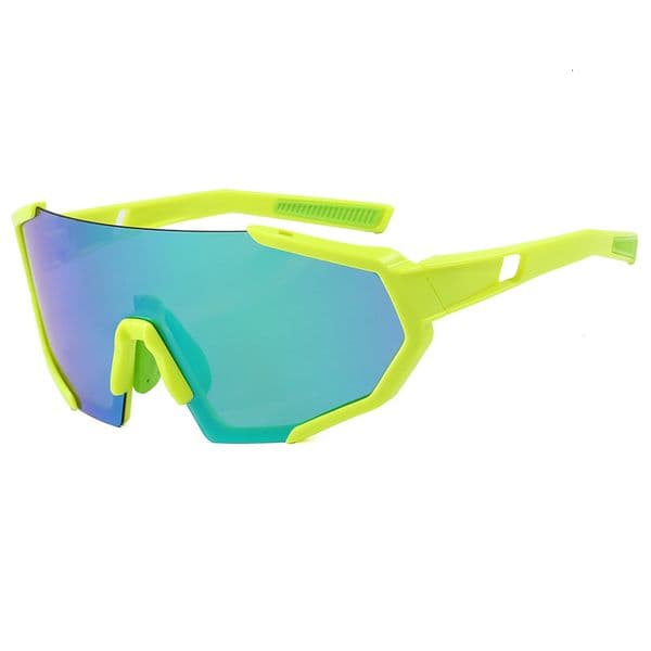 New Men and Women Cycling Sunglasses Outdoor Sports Polarized Integrated Windproof Dustproof Bicycle Glasses