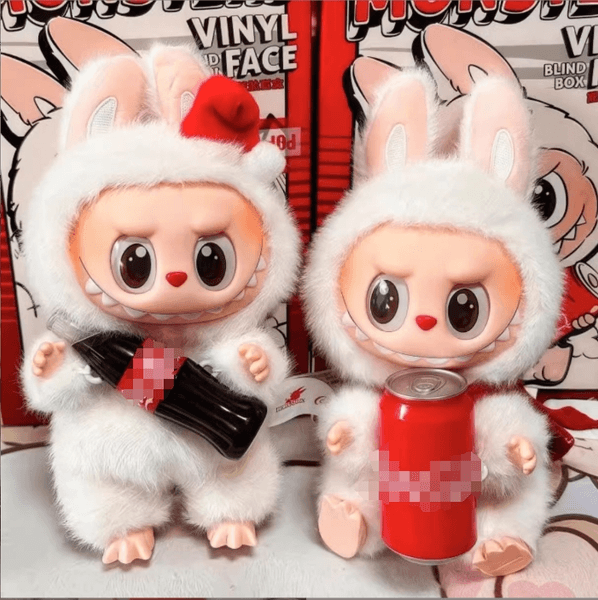 2026 New Genuine The Monsters Cola Series - Blind Kawaii Cute Labubu Vinyl Face Bag Pendant Doll Mystery Box Gift Designer