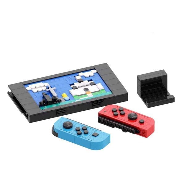 Bestseller Building Block Game Console Model - Creative Desk Decoration & Gift for Gamers and Collectors ddmytues