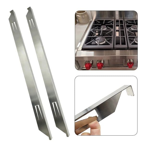 Oven Gap Filler Edge Sealing Strip For Kitchen Between Stove Edge And Stainless Steel Gap Clip Stove Counter Gap Cover