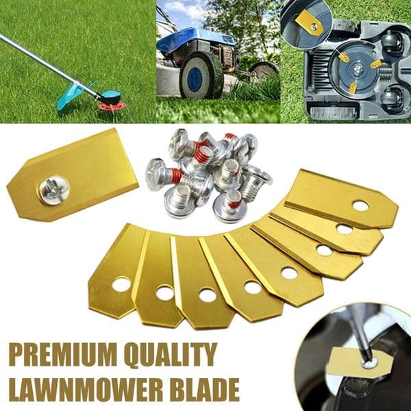 Lawnmower Replacement Blades Heavy Duty Universal Robot Lawn Mower Blade Replacement Accessories for Segway Navimow I105e I108e