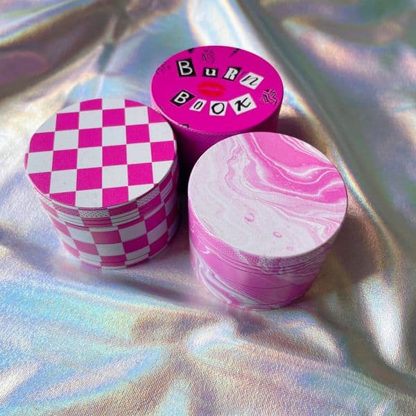 Pink Series Metal Herb Grinder 2inch/50mm Girly Grinders