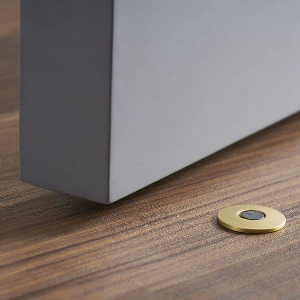 Door Stops Heavy Duty Door Holder Magnetic Invisible Door Stopper Catch Hidden Stainless Steel Door Stop Resistance Hardware
